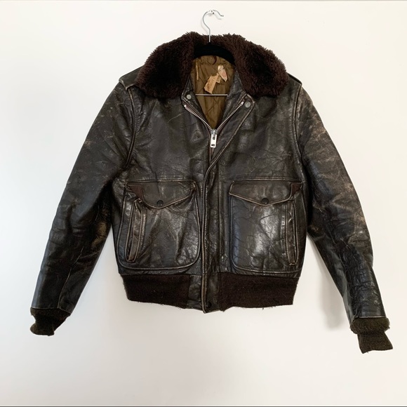 Schott NYC Other - SCHOTT | Vintage Leather Flight Jacket I-S-674-M-S Made in USA